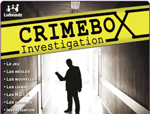 Tablet Screenshot of crimebox.ludonaute.fr